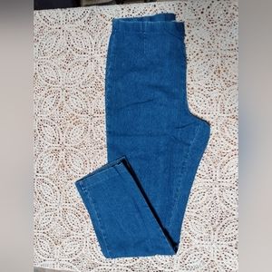 D&Co Denim Pull-On Pants w Hollywood Waist M